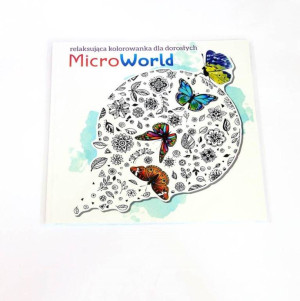 MicroWorld. Relaksująca kolorowanka dla dorosłych