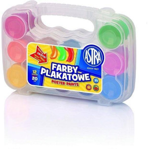 Farby plakatowe 12k/20ml