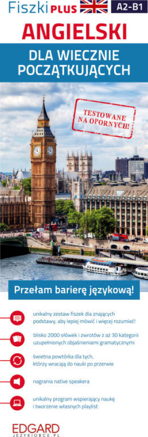 Fiszki PLUS. Angielski dla wiecznie początkujących