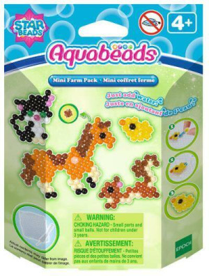 AQUABEADS, Mały zestaw kreatywny. Koraliki do zabaw kreatywnych
