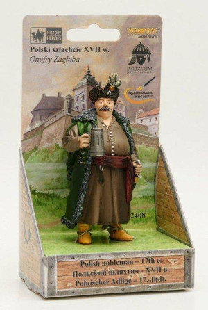 Figurka - Onufry Zagłoba Polski szlachcic XVII wieku