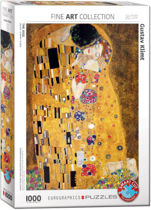 Puzzle 1000. Pocałunek. Gustav Klimt