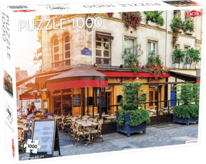 Puzzle 1000 Cafe in Paris