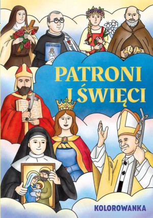 Patroni i Święci. Kolorowanka