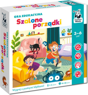 Szalone porządki. Gra edukacyjna. Kapitan Nauka