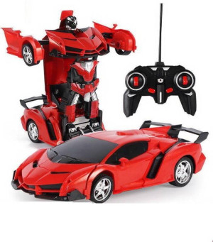 Zdalnie sterowany Transformers. 2w1 Auto Robot