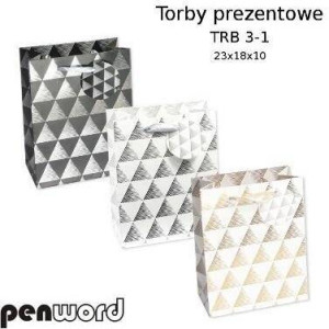 Torebka prezentowa 23x18x10cm MIX