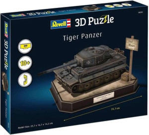 Puzzle 3D Tiger I - German Tank