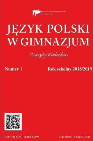 Język polski w gimnazjum nr 1 2018/2019