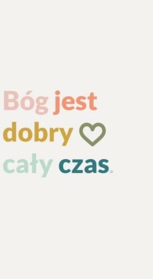 Kartka składana. Bóg jest dobry