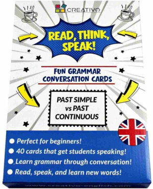 Read Think Speak Past Simple/Continuous CREATIVO