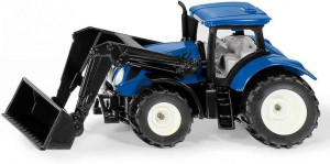 Siku. New Holland Traktor z podnośnikiem