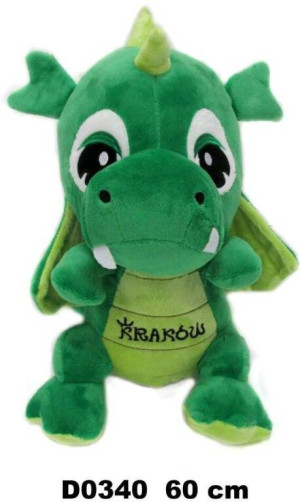 Smok Kraków zielony 60cm