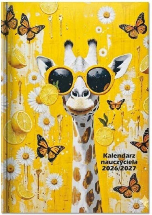 Kalendarz 2026/2027 Nauczyciela Żyrafa