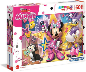 Puzzle 60 maxi. SuperColor. Myszka Minnie. Szczęśliwi pomocnicy.