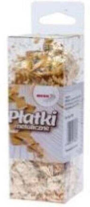 Płatki metaliczne, złote
