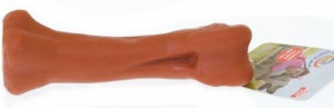 Kość gładka piszcząca (dla psa) 15,4cm MIX