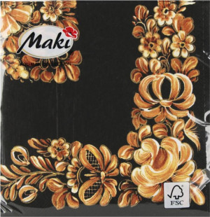 Serwetki MAKI Lunch SL 330x330 Folkowe 061502