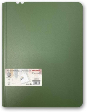 Album ofertowy A4 40 koszulek Morandi zielony