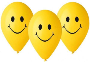 Balony premium uśmiechy 12cali gs110/p178