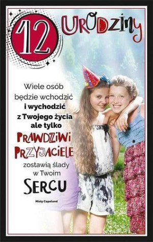 Kartka okolicznościowa. Urodziny
