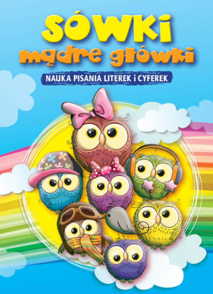 Sówki mądre główki. Nauka pisania literek i cyferek