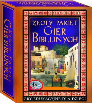 Złoty pakiet gier biblijnych CD/DVD