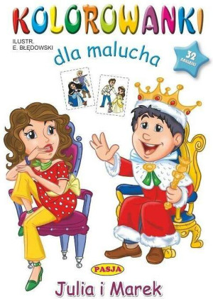 Julia i Marek. Kolorowanki dla malucha