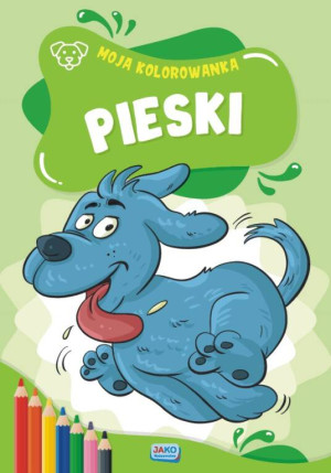 Pieski. Moja kolorowanka