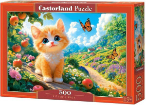 Puzzle 500 Kitten's Walk CASTOR