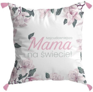Pink Poduszka z chwostami dla Mamy