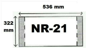 Okładka na atlas regulowana nr 21 NARNIA