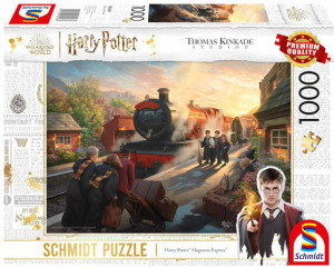 Harry Potter Hogwart. Thomas Kinkade. Puzzle PQ 1000