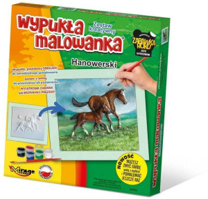 Wypukła malowanka Konie - Hanowerski