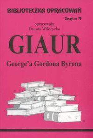 Giaur. Biblioteczka opracowań nr 075