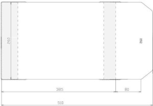 Okładka regulowana 260x465mm (50szt)