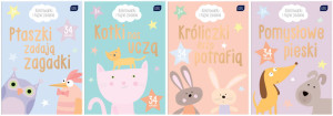 Kolorowanka A4 z nakl. Fajne Zadania MIX