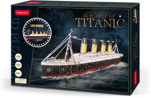 Puzzle 3D LED. Titanic