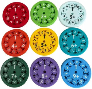 *****Matematyczny spinner x/: 9szt/set 44242