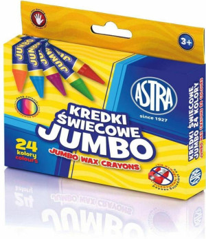 Kredki świecowe Jumbo, 24 kolory