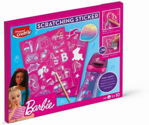 Barbie naklejki do wydrapywania