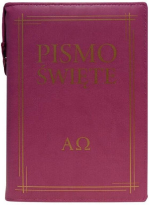 Pismo Święte w etui. Różowe