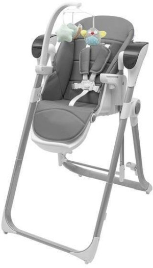 Krzesełko do karmienia 2w1 grey