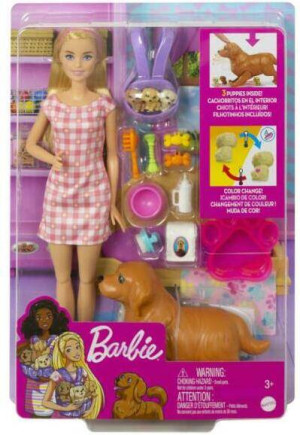 Narodziny piesków. Barbie