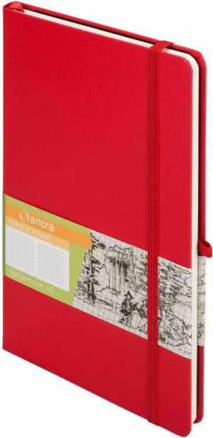Antra. Notes A5. Kratka Romantyzm, czerwony
