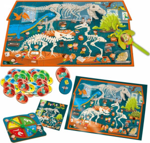 Puzzle edukacyjne Detective. Dino Museum