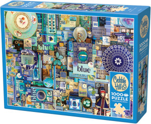 Puzzle 1000 Pomaluj mój świat na kolor...niebieski