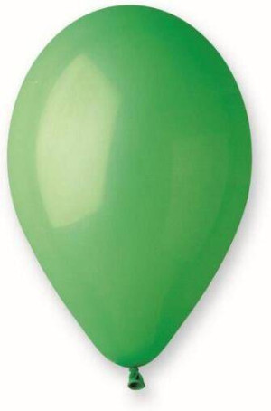 Balony Gemar pastel zielone 100szt