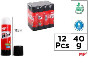 Klej w sztyfcie 40g. 12 sztuk