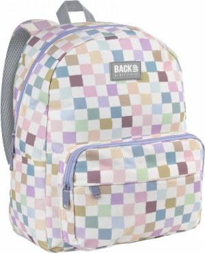 Plecak 1-komorowy Backup Pastelowa Kratka Derform